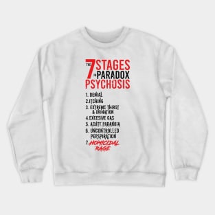UMBRELLA ACADEMY 2: THE 7 STAGES IN PARADOX PSYCHOSIS (GRUNGE STYLE) Crewneck Sweatshirt